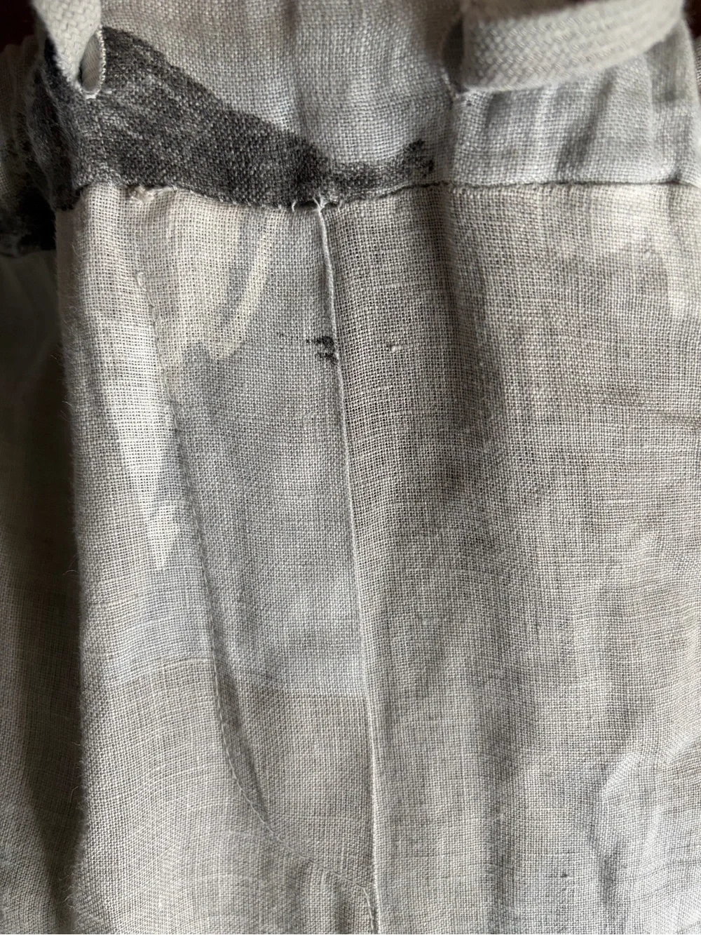 Tempo Paris Women's M Linen Abstract Print Pants – Size M